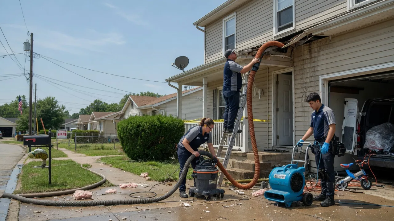 Water Damage Restoration in Buffalo, IL near me